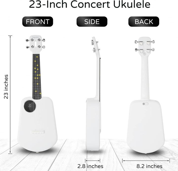 Immagine prodotto Xiaomi Populele 2 Ukulele Bianco (Concertistico)