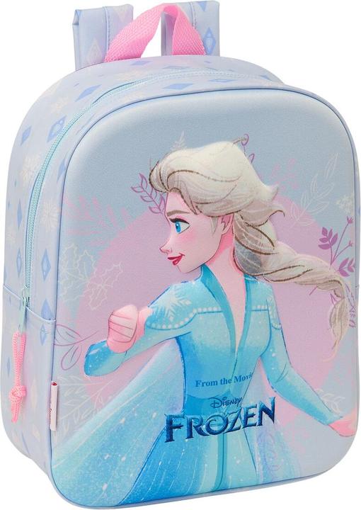Disney Frozen Sac à dos scolaire Lila 22 x 27 x 10 cm 3D