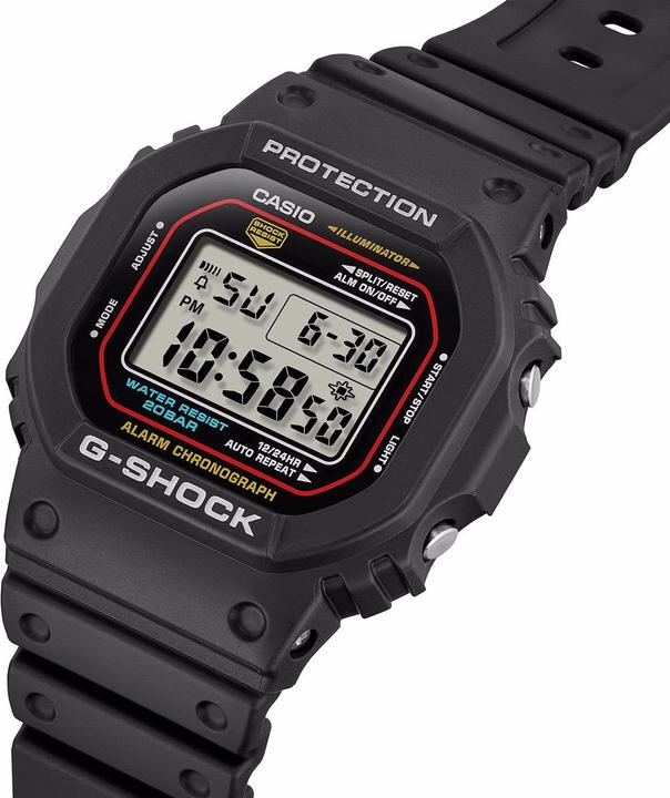 Actual product image Casio DW-5600RL-1ER (Digital watch, 43 mm)