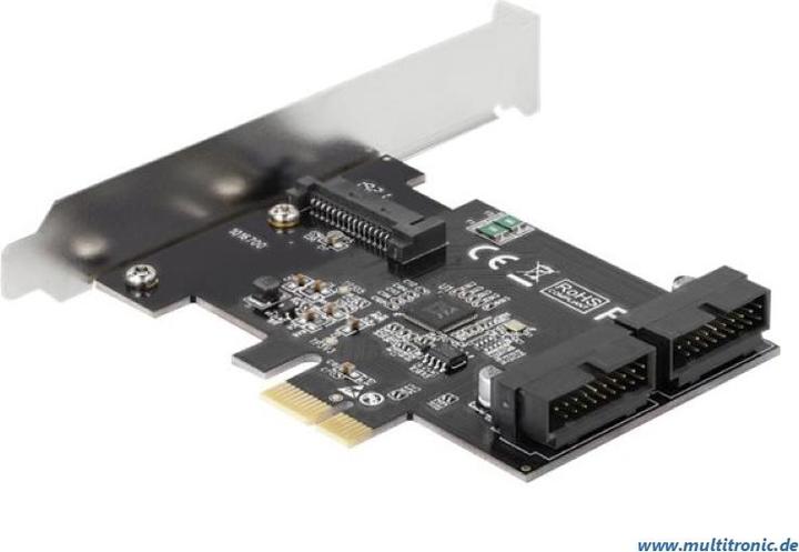 Actual product image Delock PCI Express card 2x USB 3.0 internal (pin header)