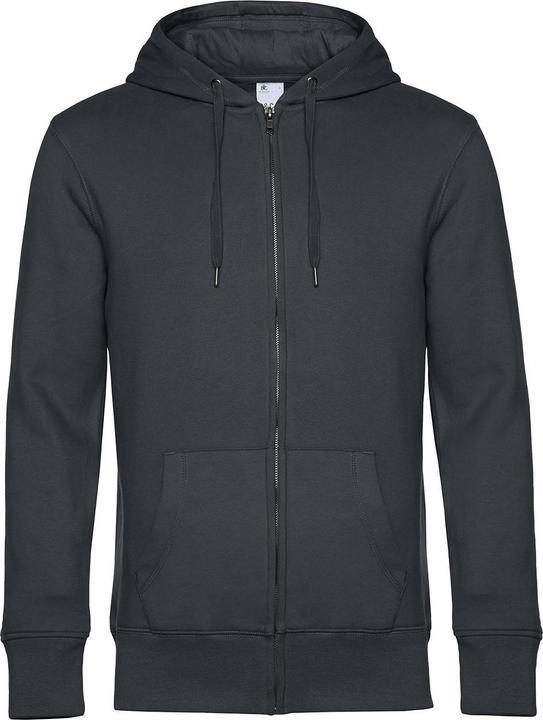 B&C Kapuzenpullover Durchgehender Reissverschluss