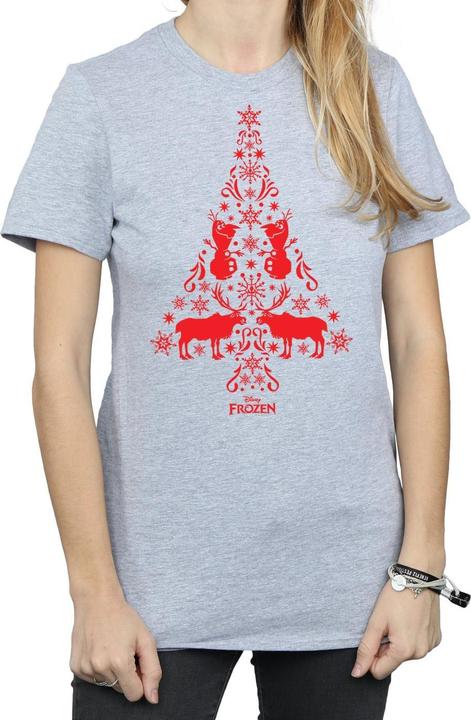 Image du produit Disney - T-shirt FROZEN CHRISTMAS TREE - Femme (XL)