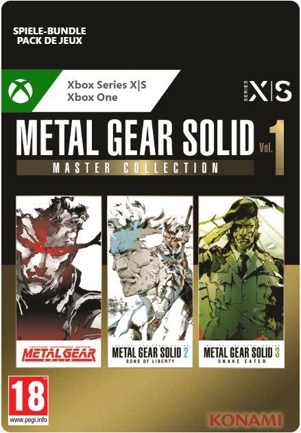 Image du produit Microsoft Xbox Metal Gear Solid Master Collection Vol.1 Game Download (Xbox Series X, Xbox One X, Xbox One S, Xbox Series S)