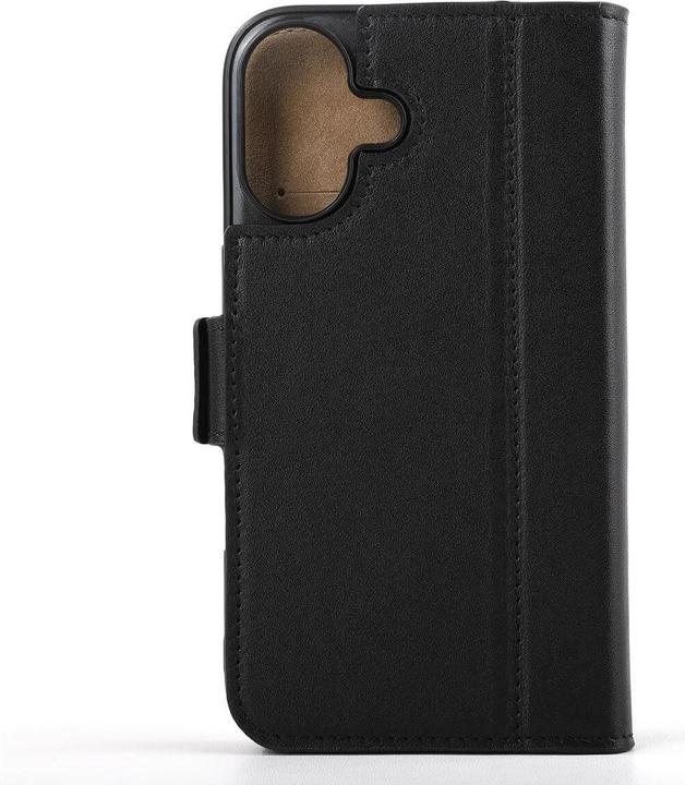Produktbild Mike Galeli Book-Cover Echtleder Fabio black (Apple iPhone 16)
