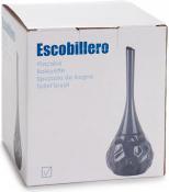 Actual product image Berilo ceramic toilet brush holder modern shape grey