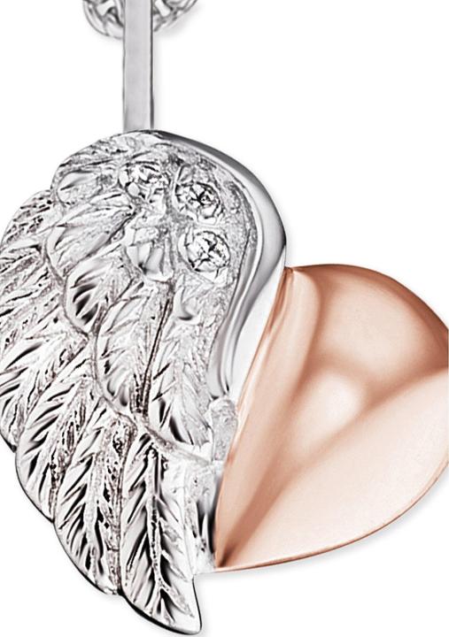 Actual product image Engelsrufer Heart wings necklace (925 silver, 44 cm)
