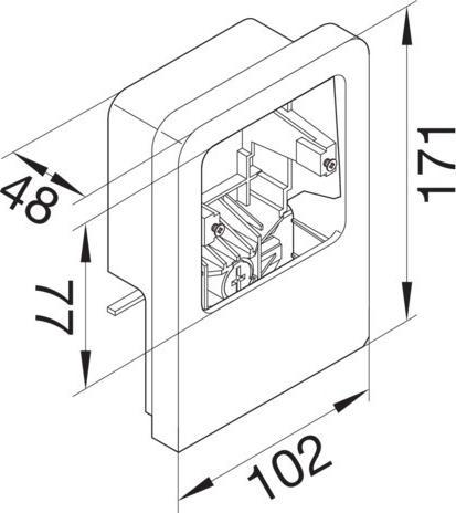 Actual product image Tehalit Equipment carrier (10 cm)