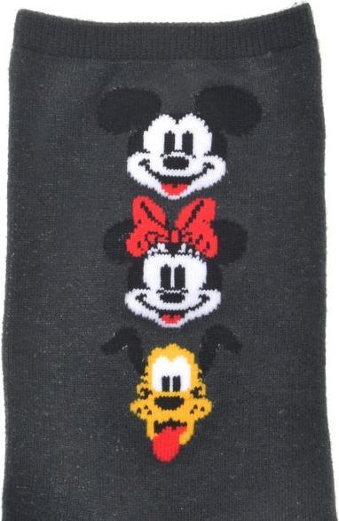 Produktbild Disney Mickey, Minnie, Pluto Socken Triple Face Grau 36-39 (36 - 39)