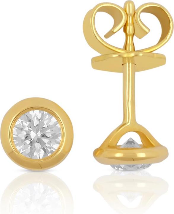 Produktbild Muau Ohrstecker (750/18 K Gelbgold)