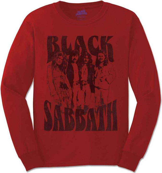 Black Sabbath Band and Logo (Longsleeve)