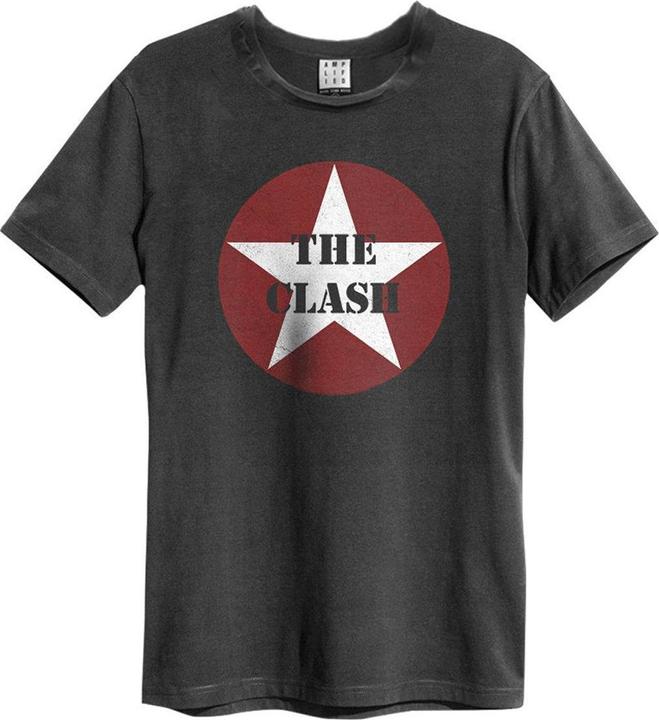 Actual product image Amplified Unisex Adult The Clash Logo T-Shirt (S)