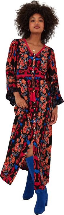 Actual product image Joe Browns Button-through boho maxi dress (38)