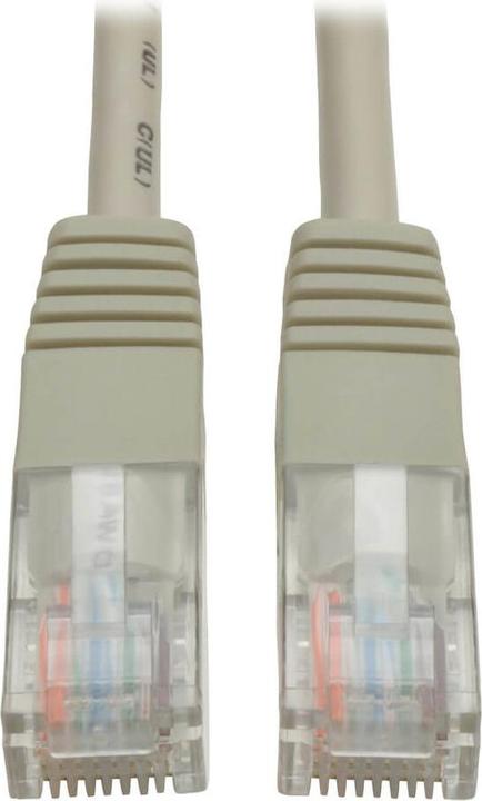 Produktbild Eaton Cat5e 350mHz Molded UTP Ethernet Cable RJ45m/M - Gray 5 ft. 1,52m (U/UTP, CAT5e, 1.52 m)