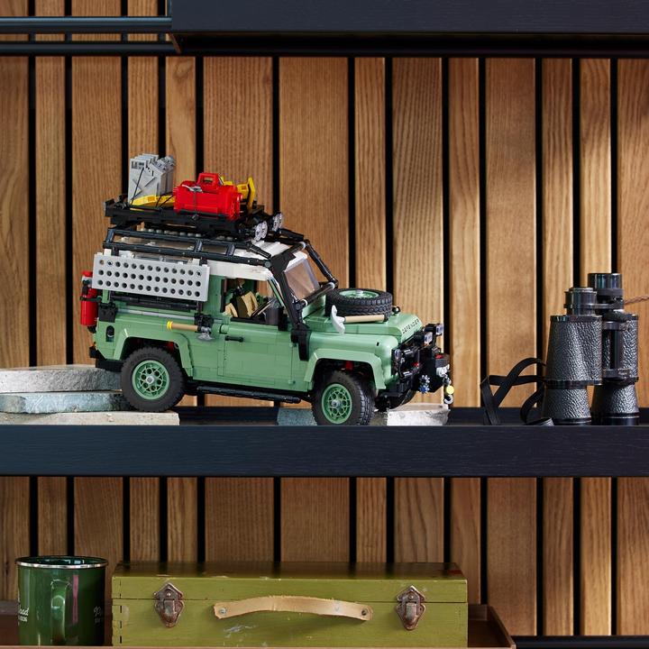 Immagine prodotto LEGO Icone classiche Land Rover Defender 90 10317 (10317, LEGO Icons, Set LEGO rari)
