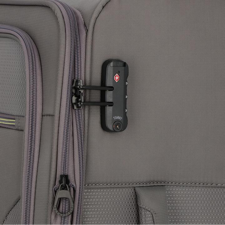 Actual product image D&N Travel Line 9704 4-wheel trolley M 68 cm with expansion fold (75 l, M (50 - 90l))