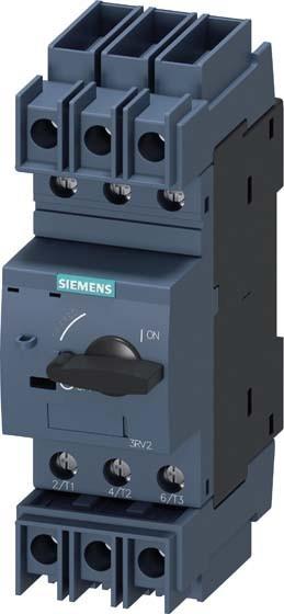 Actual product image Siemens Circuit-breaker 2.5A 3p IP20 Einb 3RV2711-1CD10