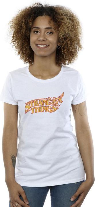 Immagine prodotto Netflix Stranger Things Logo Breaking Maglietta Donna (XL)