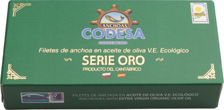 Actual product image Codesa Cantabrian anchovy fillets BIO (55 g)