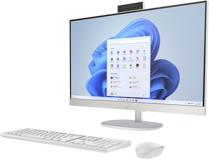 Actual product image HP 27-cr1000ng Intel Core Ultra 5 125U 16 GB DDR5-SDRAM 512 GB SSD Windows 11 Home All-in-One All-in (Intel Core Ultra 5 125U, 16.38 GB, 512 GB)