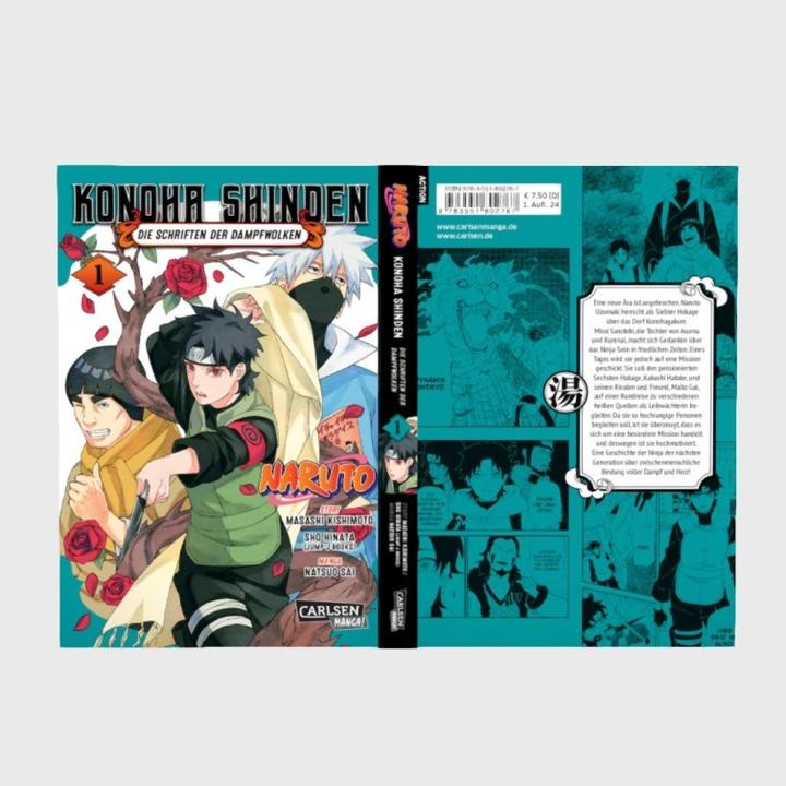Produktbild Naruto - Konoha Shinden 1 (Deutsch, Masashi Kishimoto, Shou Hinata, 2024)