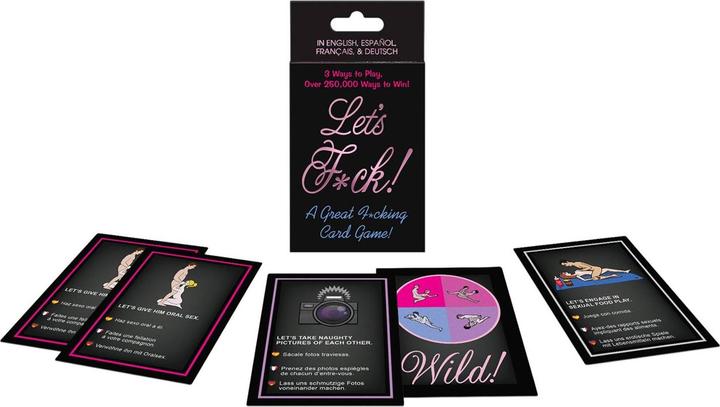 Image du produit Kheper Games Let's F*Ck (Jeu de cartes, Allemand, Français)