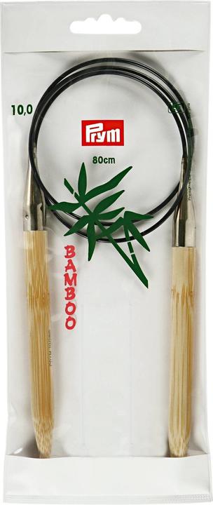 Immagine prodotto Prym Ago circolare per maglieria Ø 10 mm x 80 cm, bambù