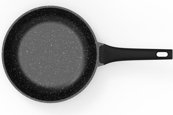 Productafbeelding Domoletti Bakpan Zwart Marmer 24cm