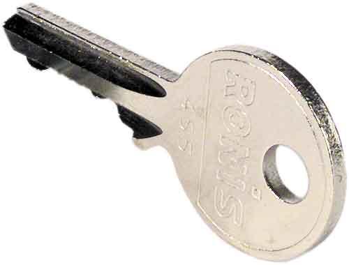 Actual product image Schneider Electric Spare key Ronis 455