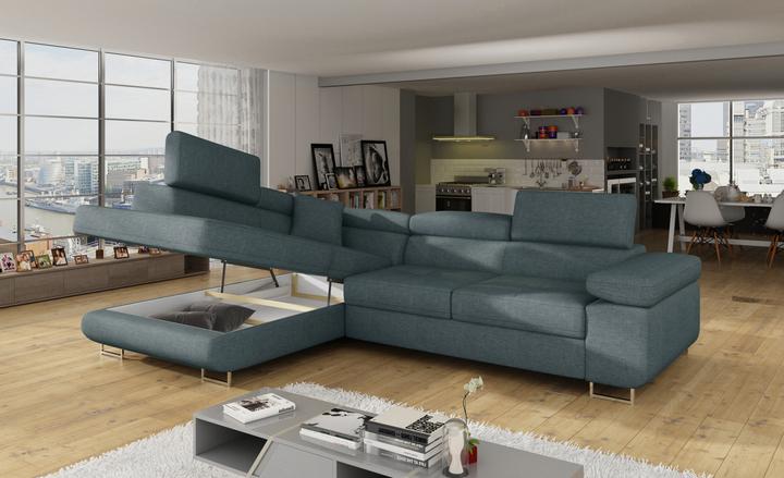 Actual product image ELTAP Anton (Corner sofa, 4-seater, Sofa bed)