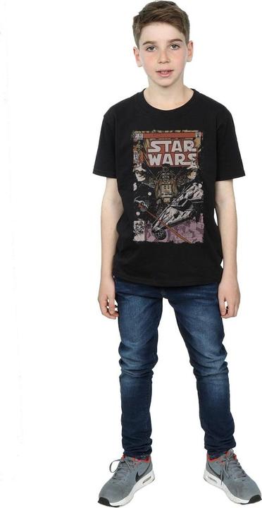 Image du produit Star Wars - T-shirt MILLENNIUM FALCON COMIC - Garçon (116)