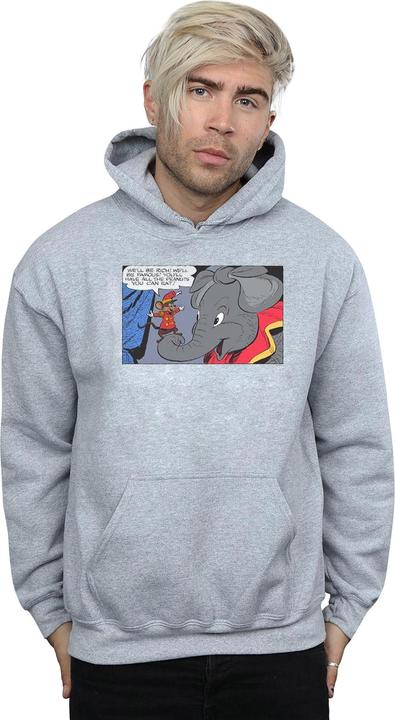 Immagine prodotto Disney Dumbo Rich And Famous Felpa con Cappuccio Uomo (M)