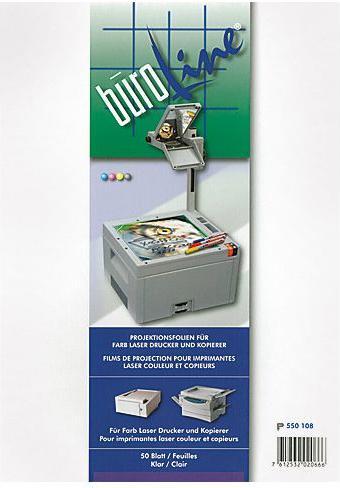 Produktbild BüroLine Farblaser-Folie A4 (A4, 50 Stück, 180 µm)