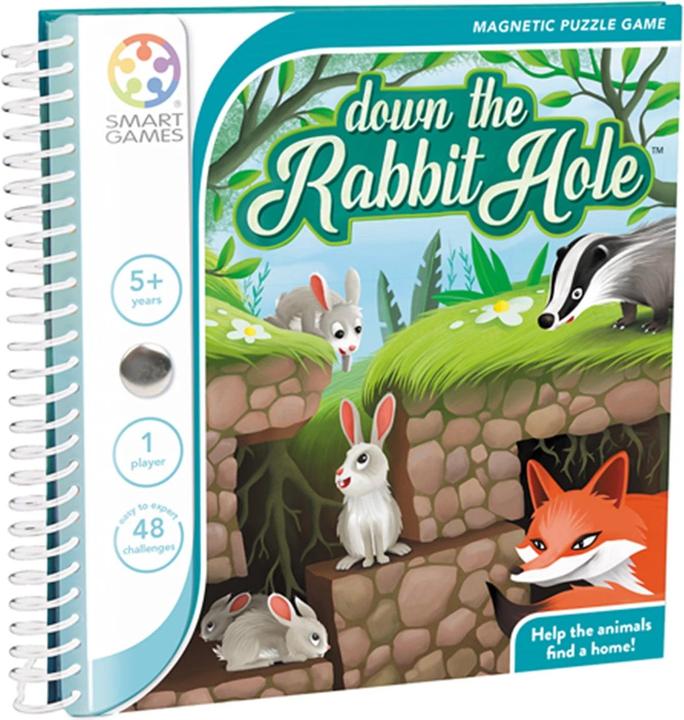 Smart Games Giù per il buco del coniglio (Tedesco, Inglese, Francese, Italiano, Multilingue)