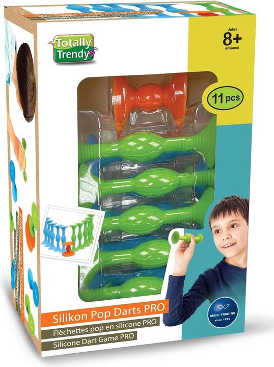 Actual product image Totally Trendy silicone Pop Darts PRO (German)