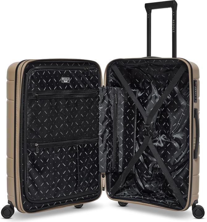 Produktbild Redolz Essentials 11 4 Rollen Trolley 66 cm mit Dehnfalte (80 l, L (90 - 115l))
