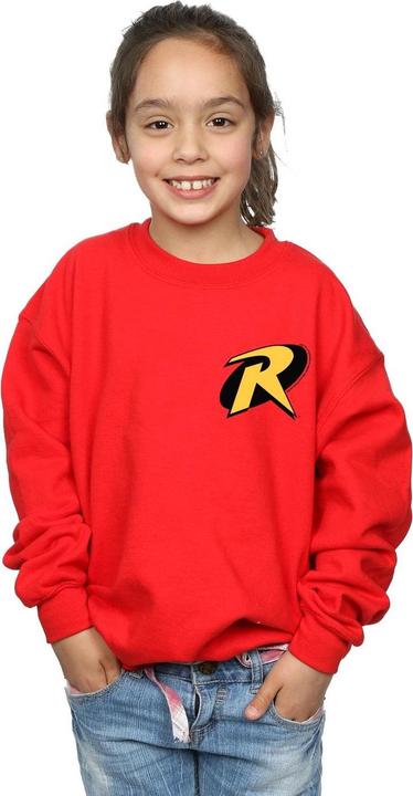 Immagine prodotto Batman Robin Logo Felpa Ragazze (116)