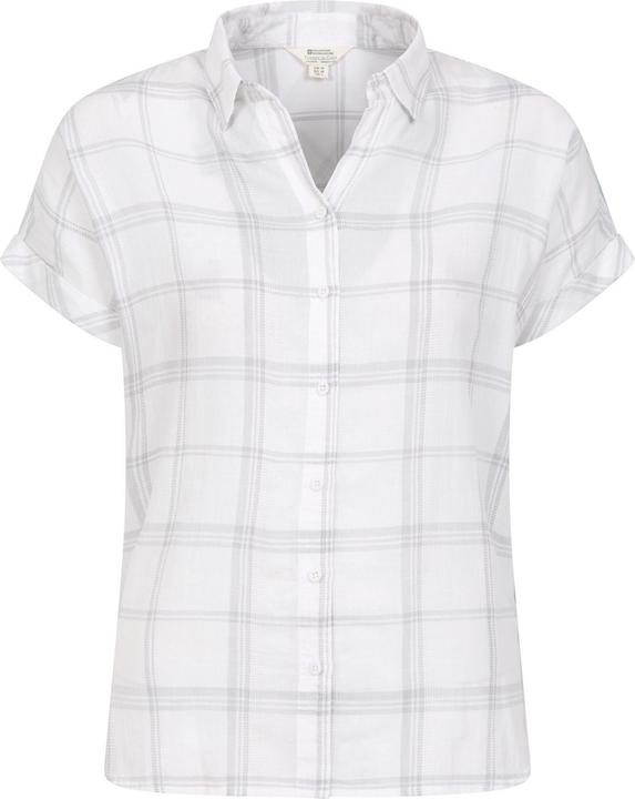Actual product image Mountain Warehouse Womens/Ladies Palm Checked Relaxed Fit Shirt (42 D)