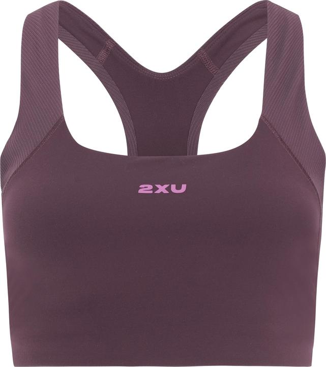 Actual product image 2XU Robbed Longline Low Impact Bra (M)