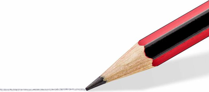 Image du produit Staedtler Stedtler 6 pieštukų rinkinys TRADITION (įvairūs minkštumo ir kietumo laipsniai) + guminė dalis + tem (6 x)