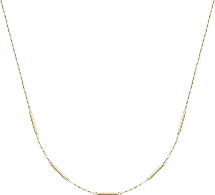 Glanzstücke München Damen Sterling Silber gelbgold 40,0 cm Basiskette + 5,0 cm Verlängerung - 10216 (Sterling Silber, 40 - 45 cm)