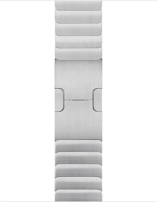 Produktbild Apple Gliederarmband (38 mm, Edelstahl, Apple Watch Series 1, Apple Watch Series 2, Apple Watch Series 3)