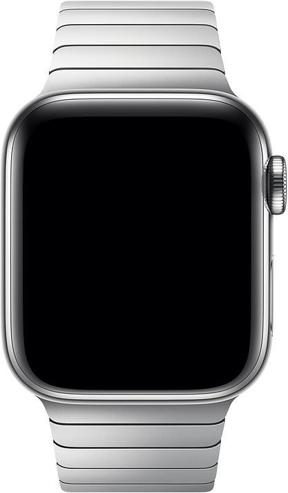 Produktbild Apple Gliederarmband (38 mm, Edelstahl, Apple Watch Series 1, Apple Watch Series 2, Apple Watch Series 3)