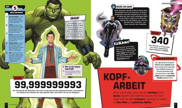Productafbeelding Marvel Unglaubliche Rekorde (Duits, Sven Wilson, Bray Adam, Lorraine Cink, John Sazaklis, Melanie Scott, 2024)