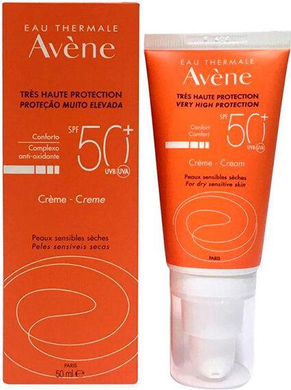 Image du produit Avène Crème (Crème solaire visage, SPF 50+, 50 ml, 50 g)