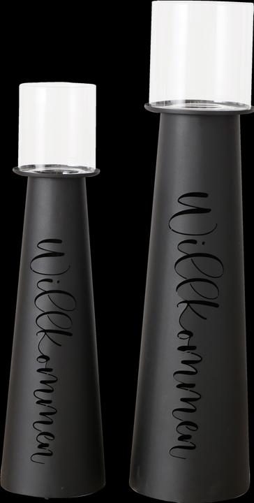 Produktbild Boltze Home Willkommen (2 x, Ø 31 x 114 cm, Ø 25 x 94 cm)