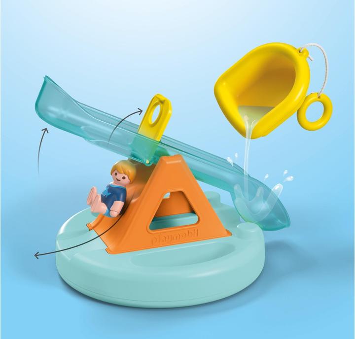 Immagine prodotto Playmobil Badeinsel mit Wasserrutsche (71687, Playmobil Junior)