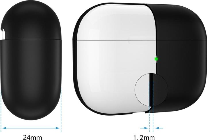Actual product image Screenguard Apple AirPods (2021) Liquid Silicone Case Cover