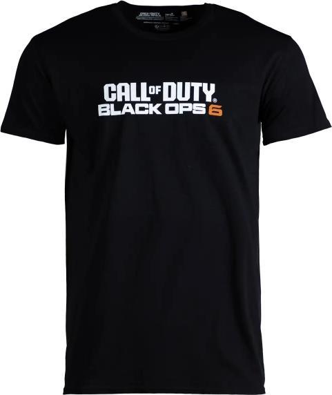 Actual product image Dpi Merchandising Call of Duty: Black Ops 6 Unisex T-Shirt ""Logo"" Black (XXL)