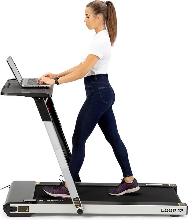 Actual product image HMS Loop12 (2 Pcs) Multi Grey Electric Treadmill With Desk
