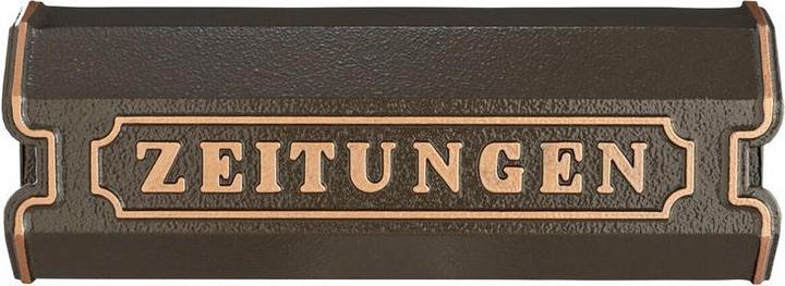 Actual product image Burg Wächter Newspaper roll cast iron newspaper box 1890